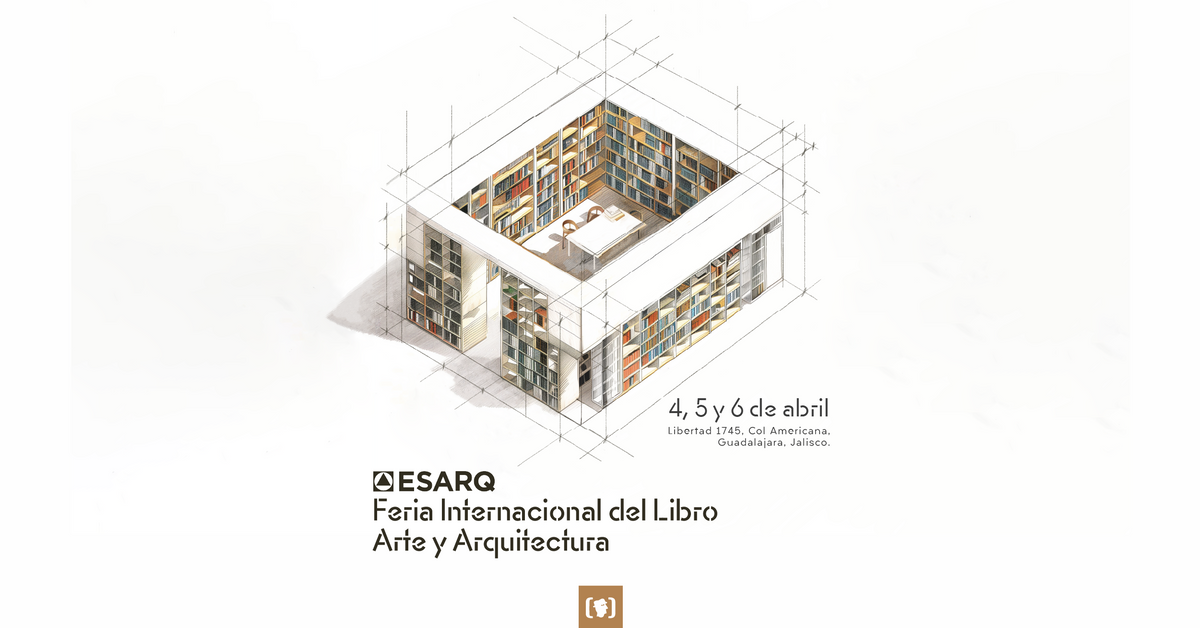 Librero en Andanzas presente en la 3ª Feria Internacional del Libro de Arte y Arquitectura ESARQ 2025