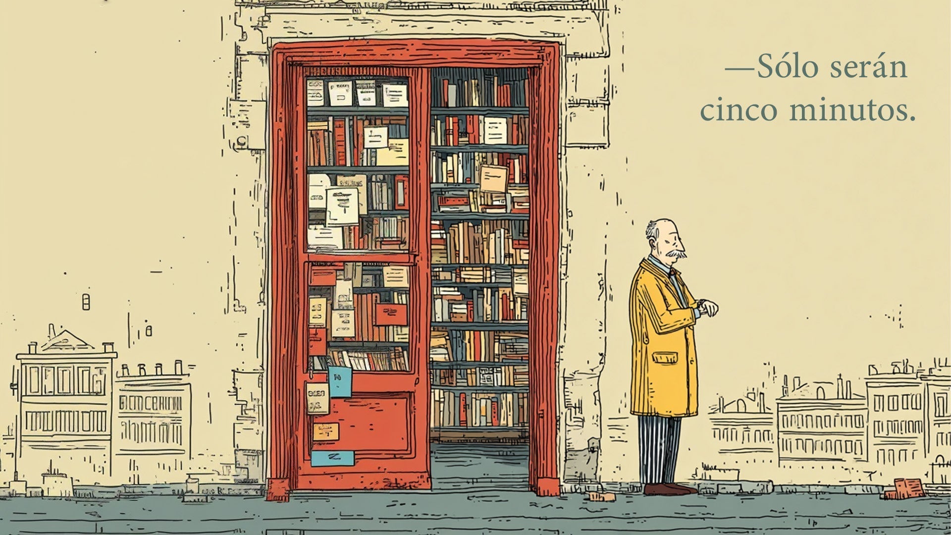 Sólo serán cinco minutos · Libros a mitad de precio en Pachuca
