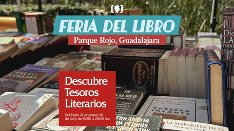 Descubre la Magia de los Libros en la Feria del Libro en el Parque Rojo con Librero en Andanzas