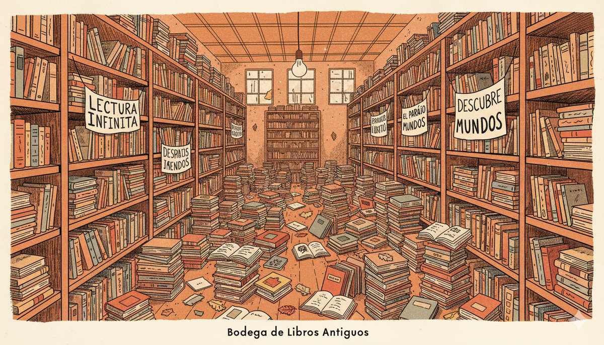 Anatomía de nuestra librería: así organizamos 5,000 libros para que encuentres exactamente lo que buscas (o lo que no sabías que buscabas)