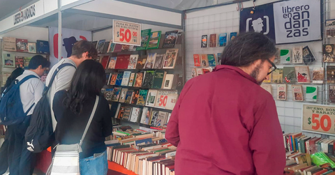 ¡Librero en Andanzas participa en la Feria del Libro de la Alameda Central!