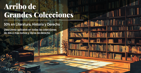 Gran oferta: 50% de descuento en colecciones de literatura y derecho en Pachuca Centro de Librero