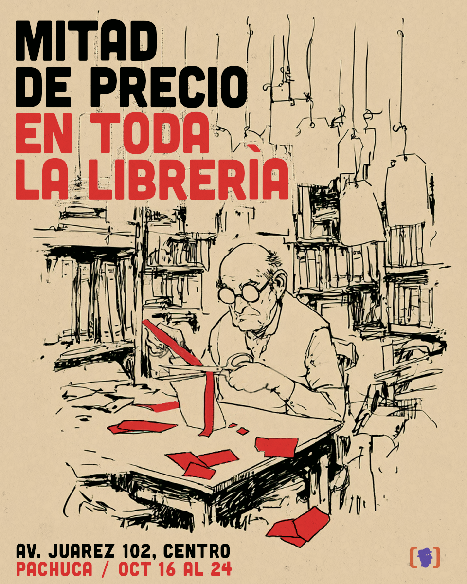Mitad de precio en toda la librería de Pachuca | 16 al 24 de octubre
