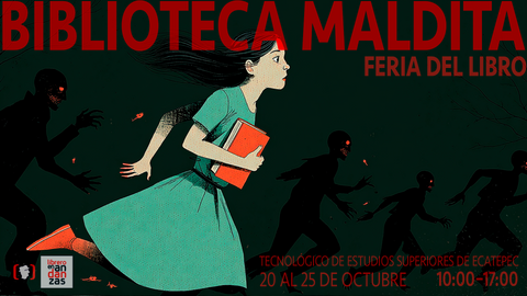 Biblioteca Maldita: Feria del Libro del Terror Literario en el TESE (20-25 de octubre)