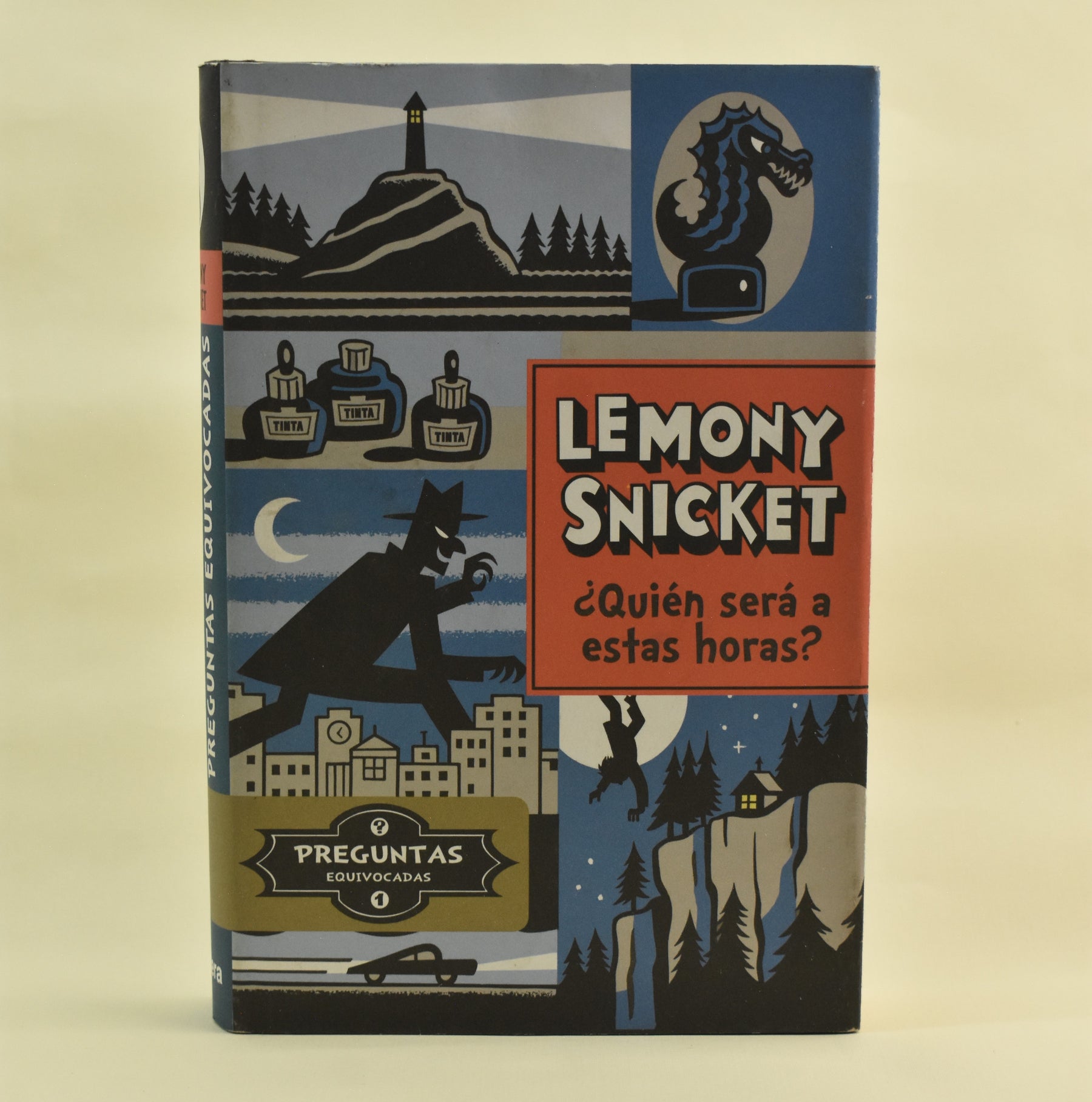 Portada de ¿Quién será a estas horas?, de Lemony Snicket