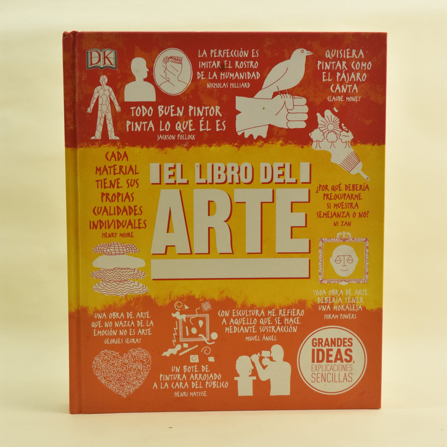 Portada de El libro del arte, de DK