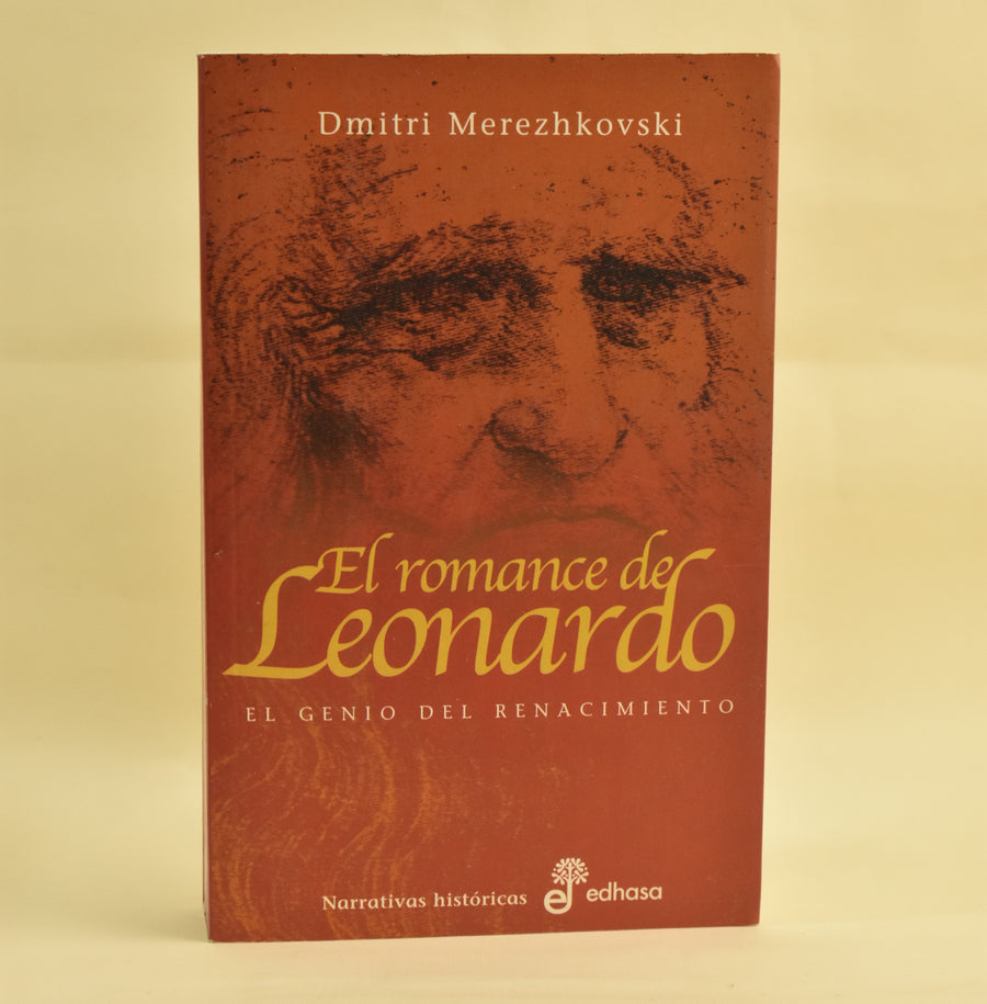 Portada de El romance de Leonardo, de Dmitri Merezhkovski