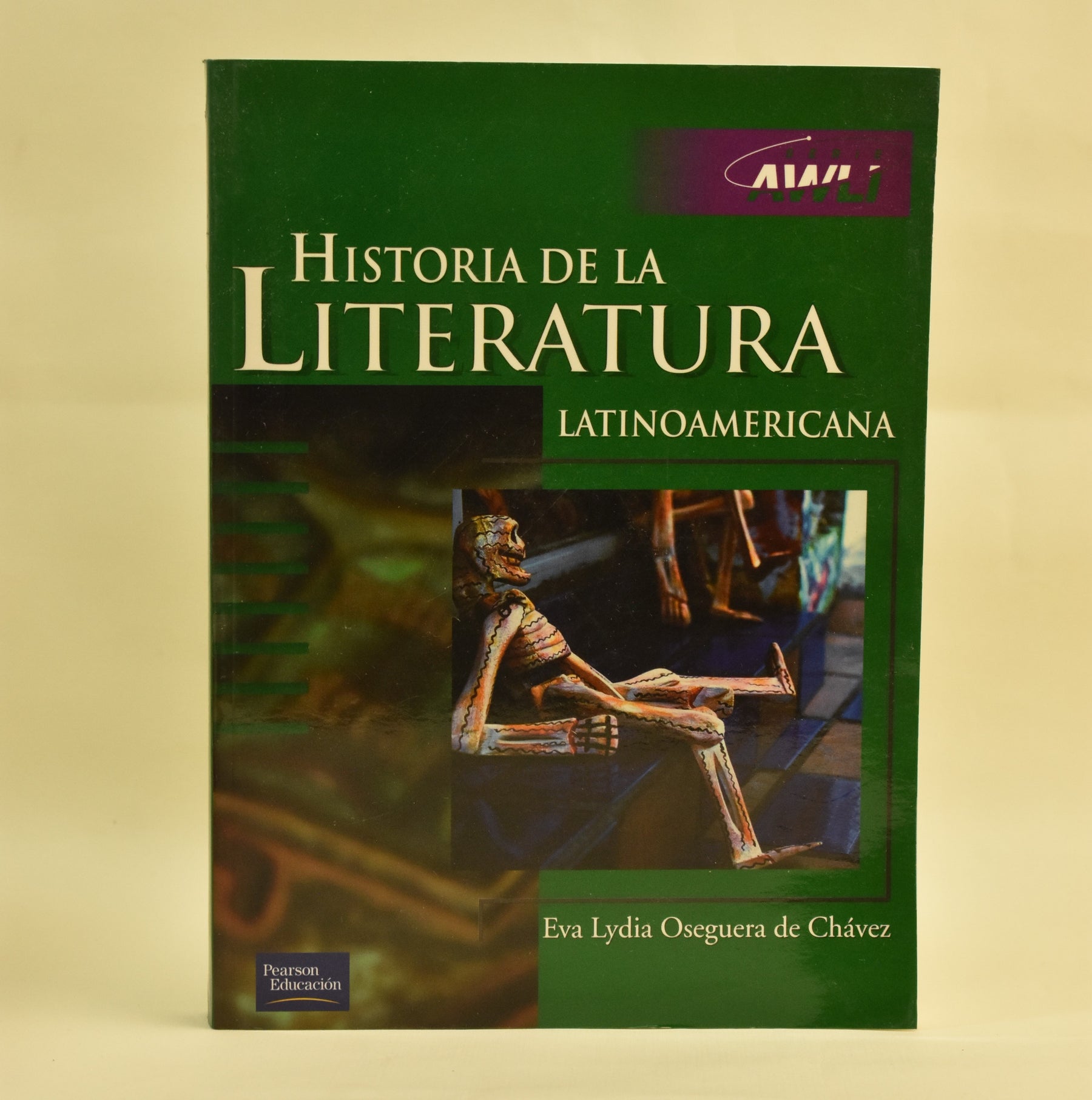 Portada de Historia de la literatura latinoamericana, de Eva Lydia Oseguera de Chávez