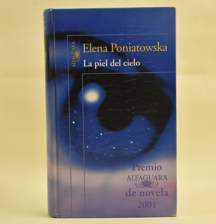 Portada de La piel del cielo, de Elena Poniatowska