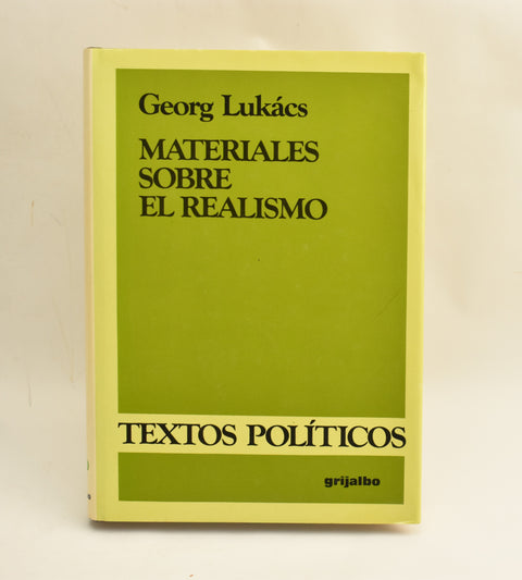 Materiales sobre el realismo - Georg Lukács