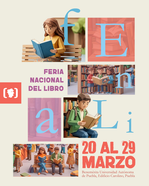 Librero en Andanzas en FENALI Puebla